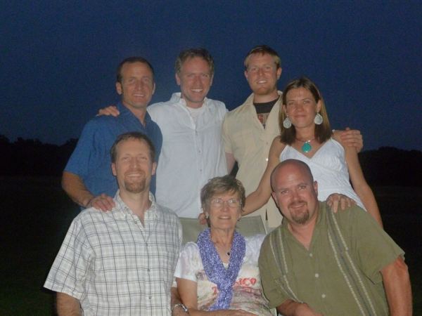 Zerwas Stalker Family - 2013 - Front row: Philip Zerwas, Minnie Zerwas Stalker, Scott Zerwas
Back row: Gregory Zerwas, Nathan McConnell, Nick Stalker, Sarah Gentelin
 - summer 2013

Photo courtesy of Zerwas family