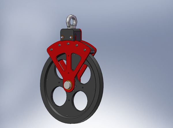 Side Scan Sonar Cable Sheave